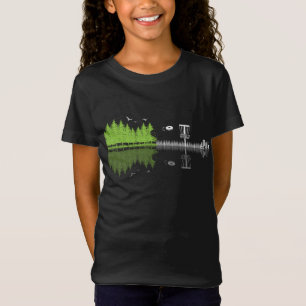Sunset Guitar Disc Golf, ideaal voor schijfgolf T-shirt