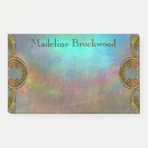 Sunset Haze Beauful Monogram Post-it® Notes