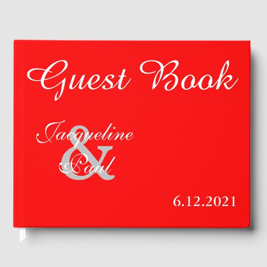 Sunset Hearts Livre Mariage rouge (Recto)