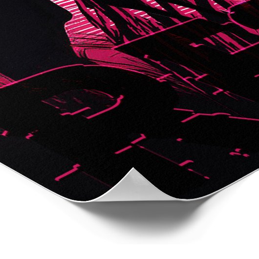 Sunset Heron / Herwild & Restore Poster (Hoek)