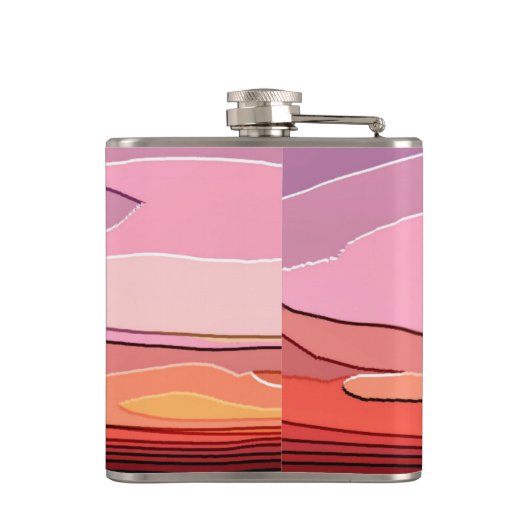 SUNSET HEUPFLES (Achterkant)