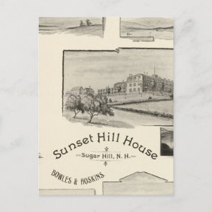 Sunset Hill House, Sugar Hill, NH Briefkaart