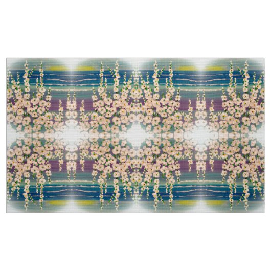 Sunset Hollyhock Fabric Stof (Fat Quarter)