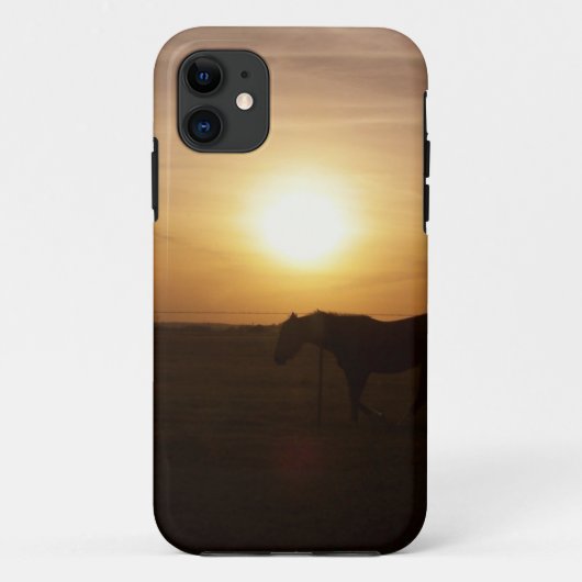 Sunset Horse Case-Mate iPhone Case (Achterkant)