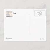 Sunset Hula Dancing Briefkaart (Achterkant)