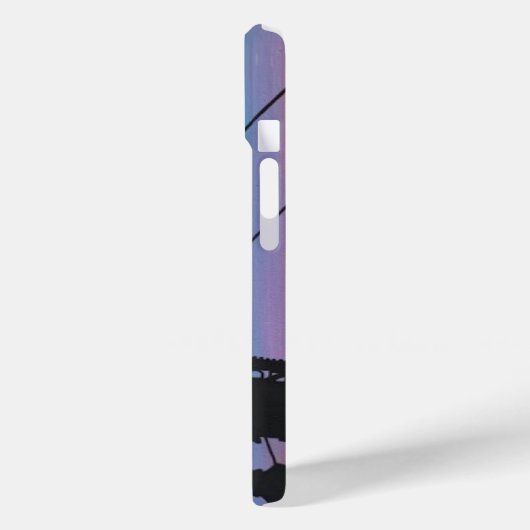 'Sunset Hum' schilderij op een Case-Mate iPhone Case (Achterkant / Links)