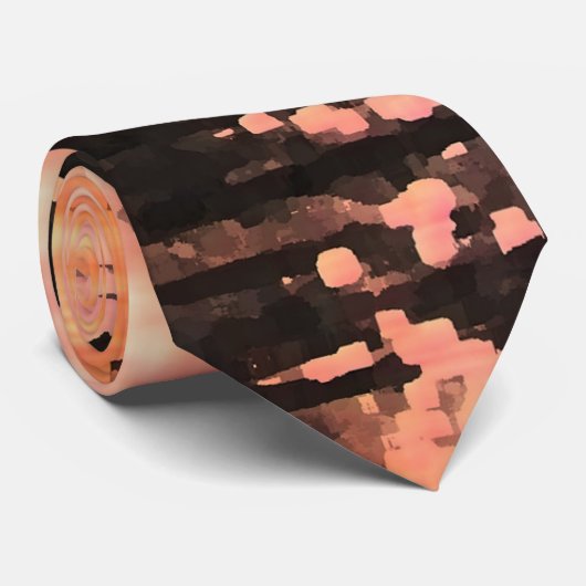 Sunset Impressions Stropdas (Opgerold)