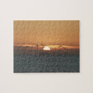 Sunset in Antigua I Seascape Photography Legpuzzel