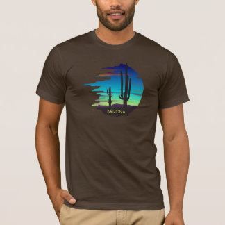 Sunset in Arizona. Aangepast t-shirt. T-shirt
