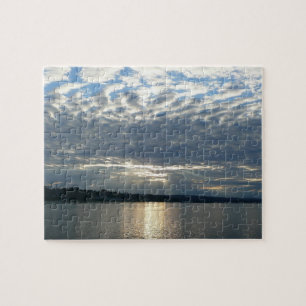 Sunset in British Columbia Canadian Seascape Legpuzzel