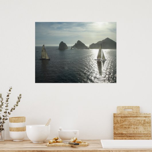 Sunset in Cabo Poster (Keuken)