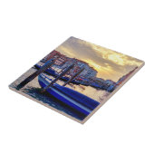 Sunset in Canal Grande Tegeltje (Zijkant)