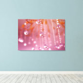Sunset in Crystal Canvas Print (Insitu (Houten vloer))