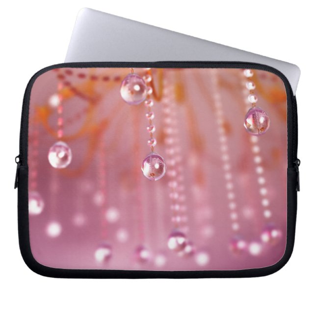 Sunset in Crystal-laptophoes Laptop Sleeve (Voorkant)
