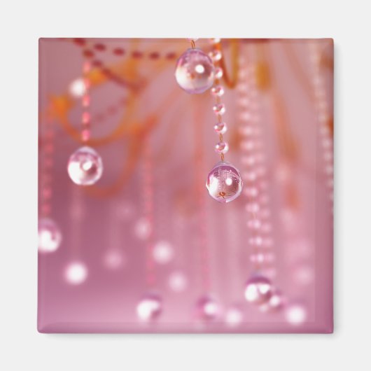 Sunset in Crystal Magnet Magneet (Voorkant)