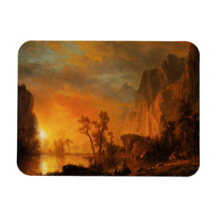 Sunset in de Rockies Magnet Magneet