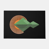 Sunset in de vallei deurmat (Voorkant)