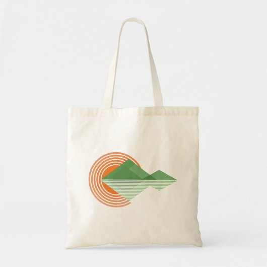 Sunset in de vallei tote bag (Voorkant)