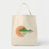 Sunset in de vallei tote bag (Voorkant)