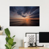 Sunset in Engeland Poster (Thuiskantoor)