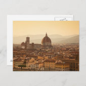 Sunset in Florence Briefkaart (Voorkant / Achterkant)