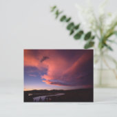 Sunset in Hayden Valley Briefkaart (Staand voorkant)