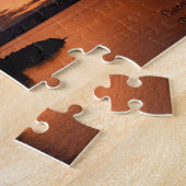 Sunset in het Poster van Tarrytown Legpuzzel (Zijkant)