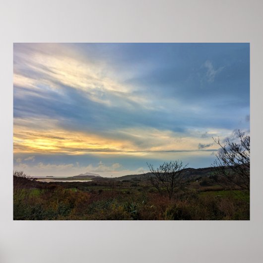 Sunset in Ierland 17 Poster (Voorkant)