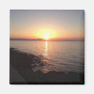 Sunset in Kreta Magneet
