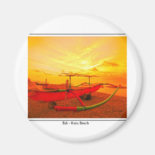 Sunset in Kuta Magneet