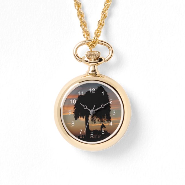 Sunset in La Jolla Horloge (Voorkant)