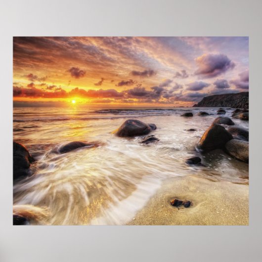 Sunset in Motion Poster (Voorkant)