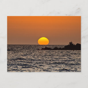 Sunset in Paphos, Cyprus (2532) Briefkaart