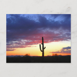 Sunset in phoenix Arizona Briefkaart