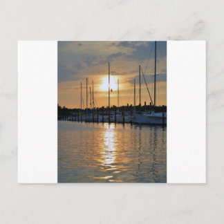 Sunset in Southport Briefkaart