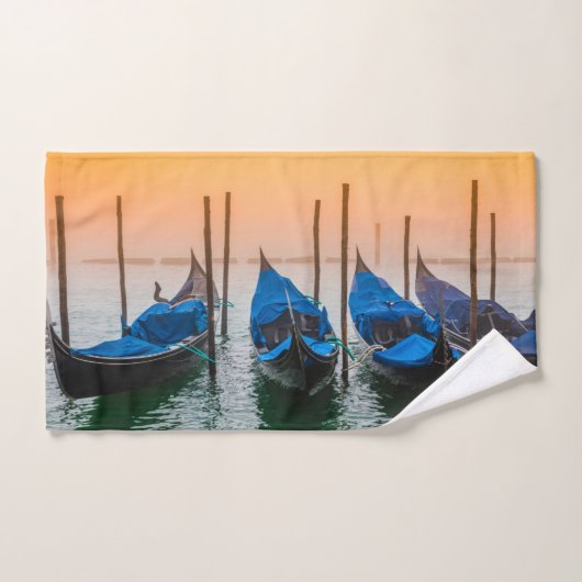 Sunset in Venetië Bad Handdoek (Handdoek)