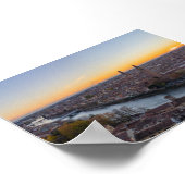 Sunset in Verona Poster (Hoek)
