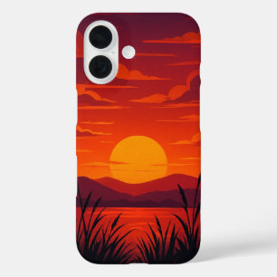 Sunset iPhone 16 hoesje
