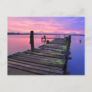 Sunset Jetty Briefkaart