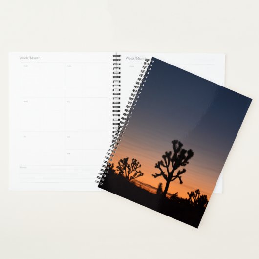 Sunset Joshua Trees Planner (Display)