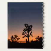 Sunset Joshua Trees Planner (Achterkant)