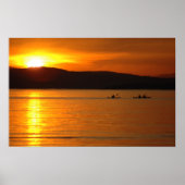 Sunset Kayak Poster (Voorkant)