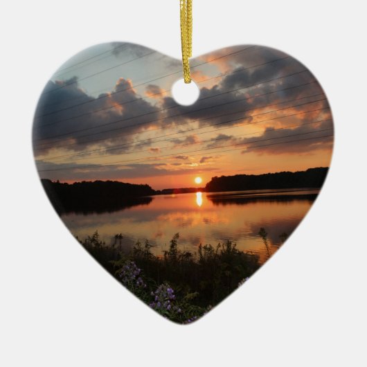 Sunset Keramisch Ornament (Voorkant)