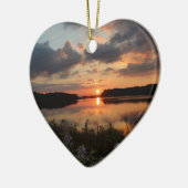 Sunset Keramisch Ornament (Links)