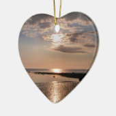 SUNSET KERAMISCH ORNAMENT (Links)