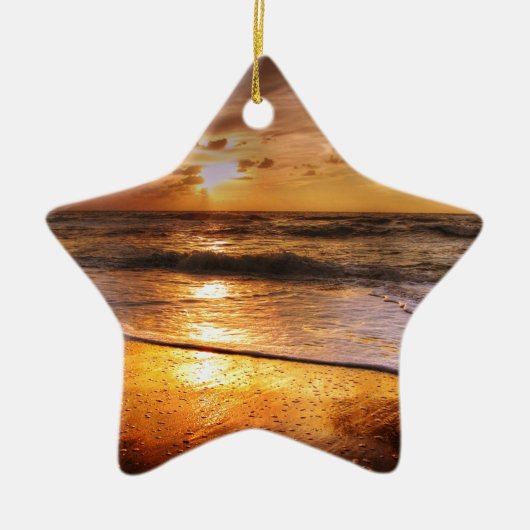 Sunset Keramisch Ornament (Voorkant)
