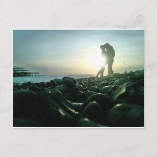 Sunset Kiss Briefkaart