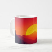 Sunset Koffiemok (Voorkant links)
