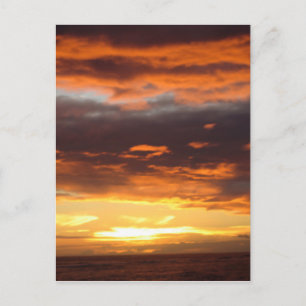 Sunset Lahaina Maui Hawaii Briefkaart