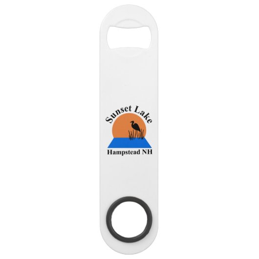 Sunset Lake Bottle Opener Speed Flessenopener (Voorkant)
